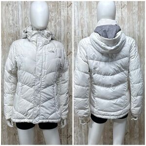 White North Face 550 Down Jacket [PP105]